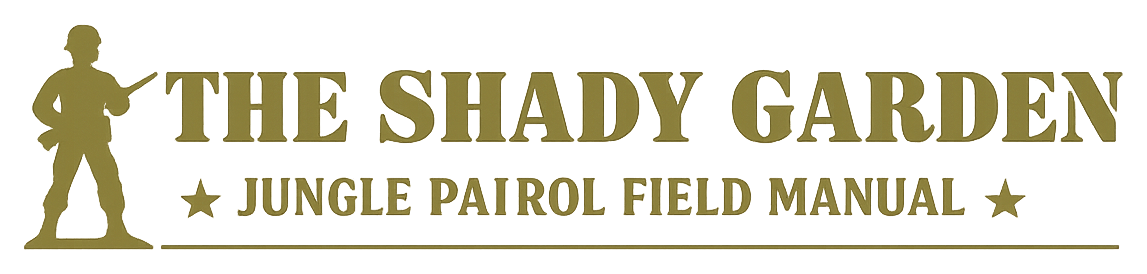 The Shady Garden Jungle Patrol logo